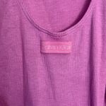 Calvin Klein Women's Pure Ribbed Bodysuit Lilac Rain size L NWT Photo 5