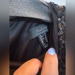 Aidan Mattox  Star Sequin Cocktail Shift Dress Black & White mini dress Photo 4