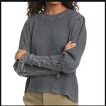 Free People Sz M  NWOT $250 MSRP Tasha Thermal Shirt Photo 1