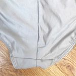 Good American Silver Satin One Piece Swimsuit Always Ruched Size 7 4X 4XL New Photo 10