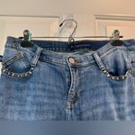 Rock & Republic Women’s jeans - straight leg - skull details - blue - size 12 Photo 3