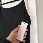 Yogalicious  Lux Black Rib Scarlett Flare Jumpsuit size L Photo 6