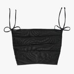 Amazon Black Knit Sheer Bikini Cover up Skirt size XS NEW Photo 0