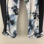 Lululemon Black Mini Blooming Pixie Aquamarine Stop At Nothing Crop Leggings Photo 7