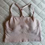 Lululemon  | Women's | Athletic | Strappy Seamless Yoga Shelf Tank | Pink | 4 Photo 2