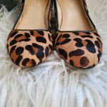 Calvin Klein Saxton Leopard Print Calf Hide Wedge Heels 7.5 Photo 3