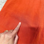 Nau Flaxible Tank Mini Dress Sleeveless Linen Blend in Orange Size XS Photo 13