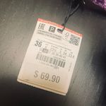 ZARA NWT Velvet Platform Sandals with Bow Detail - Women 36 (6) - Purple Photo 5