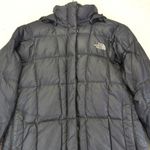The North Face Women Black 600 Fill Down Parka Jacket Long Coat Size Small PATCH Photo 8
