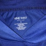 Nine West NWT Active Hooded Pullover In Indigo Small Photo 2