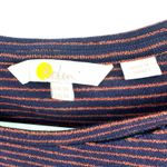 Boden Size US 14 Short Sleeve Blouse Top Shirt Puff Sleeve Striped Blue Photo 2