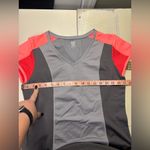 Title Nine  Size Large Gidget Dress Cap Sleeve Color Block Scuba Stretch New Golf Photo 2