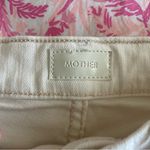 Mother Denim Anthropologie Undercover Cargo Sneak Jeans in Cream Puffs Size 25 Photo 5