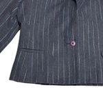 Plum Tree Canada Navy Pinstripe Blazer Blue Size undefined Photo 3