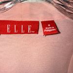 Elle  Light Pink Sheer Tie Neck Business Blouse Small Photo 1