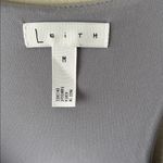 Leith  Steel Blue Sleeveless Midi Dress Photo 3