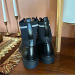 Tommy Hilfiger Women's Tesse Logo Lace up Combat Booties Black Boots NEW Size 6 Photo 4