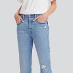 Levi's Levi’s 501 High Rise Straight Leg Mom Jeans Photo 0