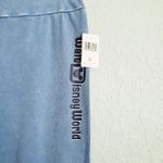 Disney  World Blue Moto Leggings Photo 3