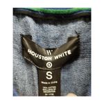 NWT Houston White Size Small Short Sleeve Denim Flight Jumpsuit Romper Shortalls Blue Photo 7