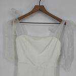 Lulus Beaming Perfection White Pearl Organza Tie Photo 4