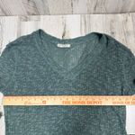 We The Free Sweater XS | Teal Bouclé V-Neck | 100% Cotton | Slouchy | MSRP $88 Photo 5
