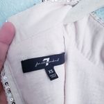 7 For All Mankind  Sleeveless Mockneck Sequin Bodysuit Photo 5