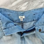 easel Tie Waist Paperbag Denim Shorts • Sz S Photo 4