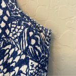 Lilly Pulitzer for Target Upstream Fish blue and white sleeveless shift 8 Photo 7