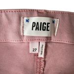 Paige Women's Christy Cargo Tapered High Rise Cuffed in Vintage Garden Rose 27 Photo 3