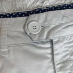 American Vintage White Y2K Low Waist Shorts White Chino Stretch Cotton Sz 1 Photo 4