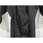 Winser London Black Collared Midi Dress Sz 12 Photo 1