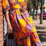 Farm Rio NWT  Beaded Macaws Puff Sleeve Midi Dress Size XS Photo 0