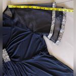 Rosegal plus size 2 X Spandex with Sequin dress black blose Photo 9