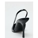 ZARA  patent sling back heels Photo 3