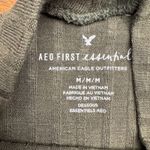 American Eagle  Outfitters Mock Neck Ribbed Tank Top Olive Green M Photo 2