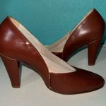 LaDuca 1869 Dance Ballroom Character shoes heels Sz 32.5 Brown Photo 3