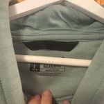 Carhartt  Size Large Mint Green Hooded Sweatshirt Photo 6