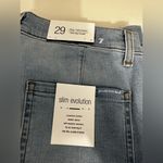 7 For All Mankind Dojo Tailorless Wide Leg Flare Jeans Light Wash Size 29 NWT Photo 5