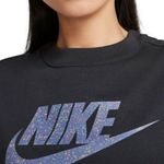 Nike Sportswear Icon Clash Cropped Short Sleeve Sweatshirt Photo 1