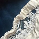 Cynthia Rowley  Creme Lace Cover Up Short Size S Photo 3