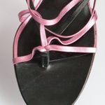 Emporio Armani Pink and black  kitten heels sz 36 Photo 10