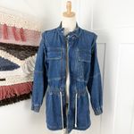 NEW MOTHER Carry All Parka M Blue Size M Photo 4