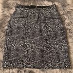 Anthropologie Elevenses ‘Painted Night’ mini skirt paper bag waist lined 2 Photo 0