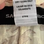 Sag Harbor Women's Size 14 Cream & Tan Floral Casual Straight Leg Pants Cottage Photo 7