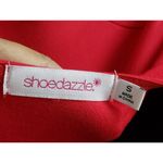 Shoedazzle  Knee Length Dress Women's Size S Pink Solid Long Sleeve Round Neck Photo 3