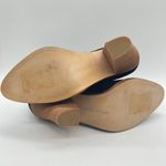 Ivanka Trump Black Suede Western Stitch Block Heel Ankle Boots Zip Size 9 Photo 5