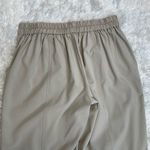 Soho  Tan Athleisure Pants Sz Medium Cropped Photo 6