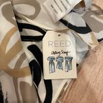 REED oblong Scarf Tan Photo 4