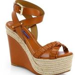 Purple Label  Ralph Lauren Braided Wedge Photo 0